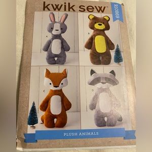 Patterns to make your own plush animals